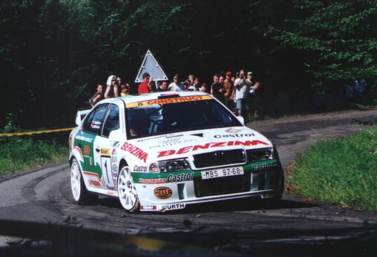 Barum rally 2001, 
Roman Kresta